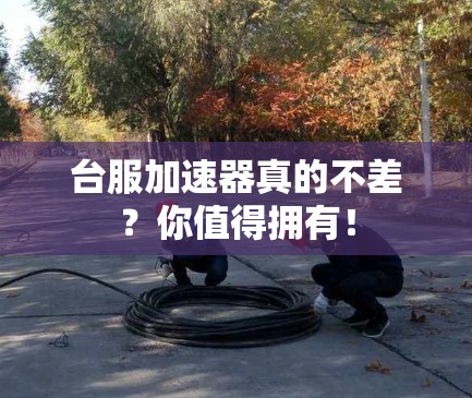台服加速器真的不差？你值得拥有！