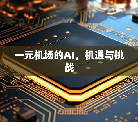 一元机场的AI，机遇与挑战