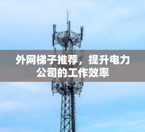外网梯子推荐，提升电力公司的工作效率