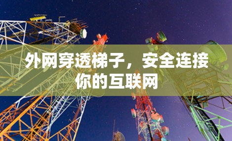 外网穿透梯子，安全连接你的互联网