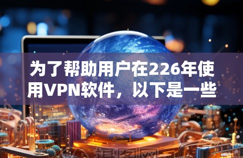 为了帮助用户在226年使用VPN软件，以下是一些推荐，包括软件名称、免费版功能、使用限制和特点