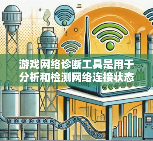 游戏网络诊断工具是用于分析和检测网络连接状态的工具，帮助游戏开发者和维护人员及时发现和解决问题，确保游戏的网络连接稳定和性能良好。以下是详细的总结