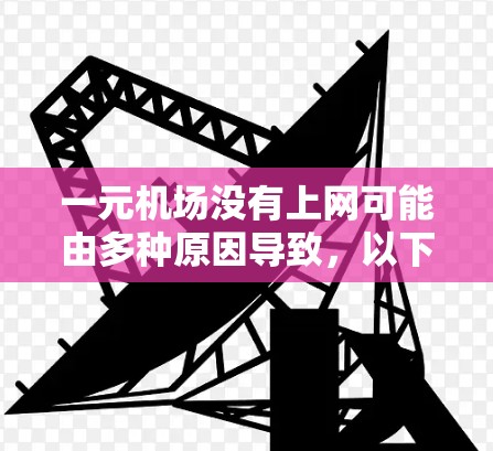 一元机场没有上网可能由多种原因导致，以下是一些建议，帮助你解决问题
