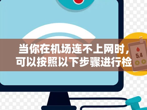 当你在机场连不上网时，可以按照以下步骤进行检查和尝试